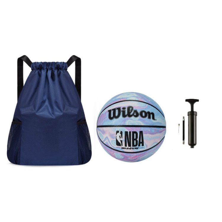 Wilson Баскетбольный мяч NBA сине-фиолетовый размер 7 тренировочный унисекс
Wilson Баскетбольный мяч NBA сине-фиолетовый размер 7 тренировочный унисекс