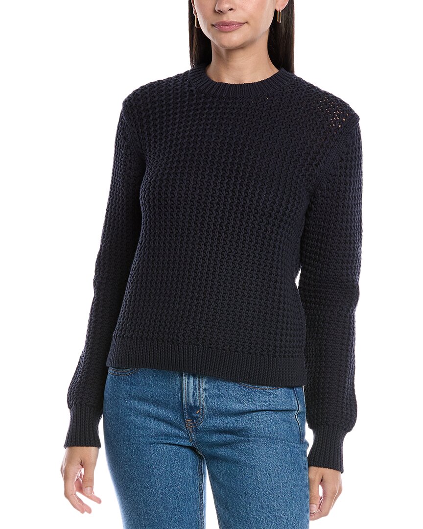 Свитер с отделкой рюш Theory, синий
Свитер с отделкой рюш Theory, синий