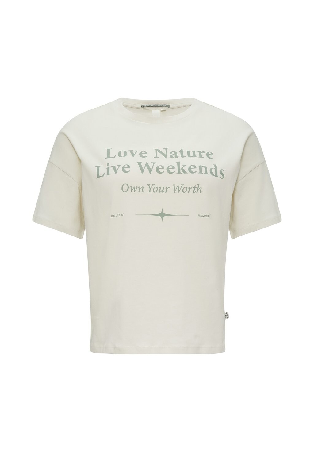 Футболка с принтом SHORTENED FRONT QS, бежевый
Футболка с принтом SHORTENED FRONT QS, бежевый