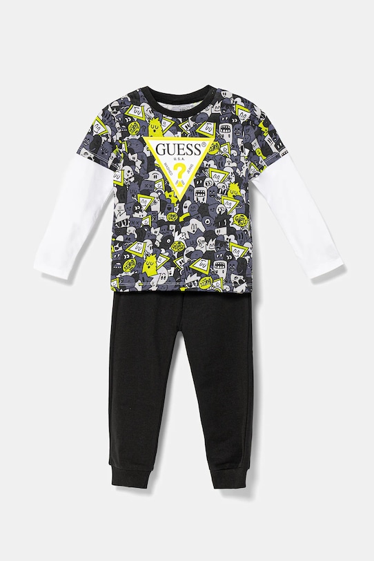 Хлопковый комплект для малышей Guess, зеленый
Хлопковый комплект для малышей Guess, зеленый