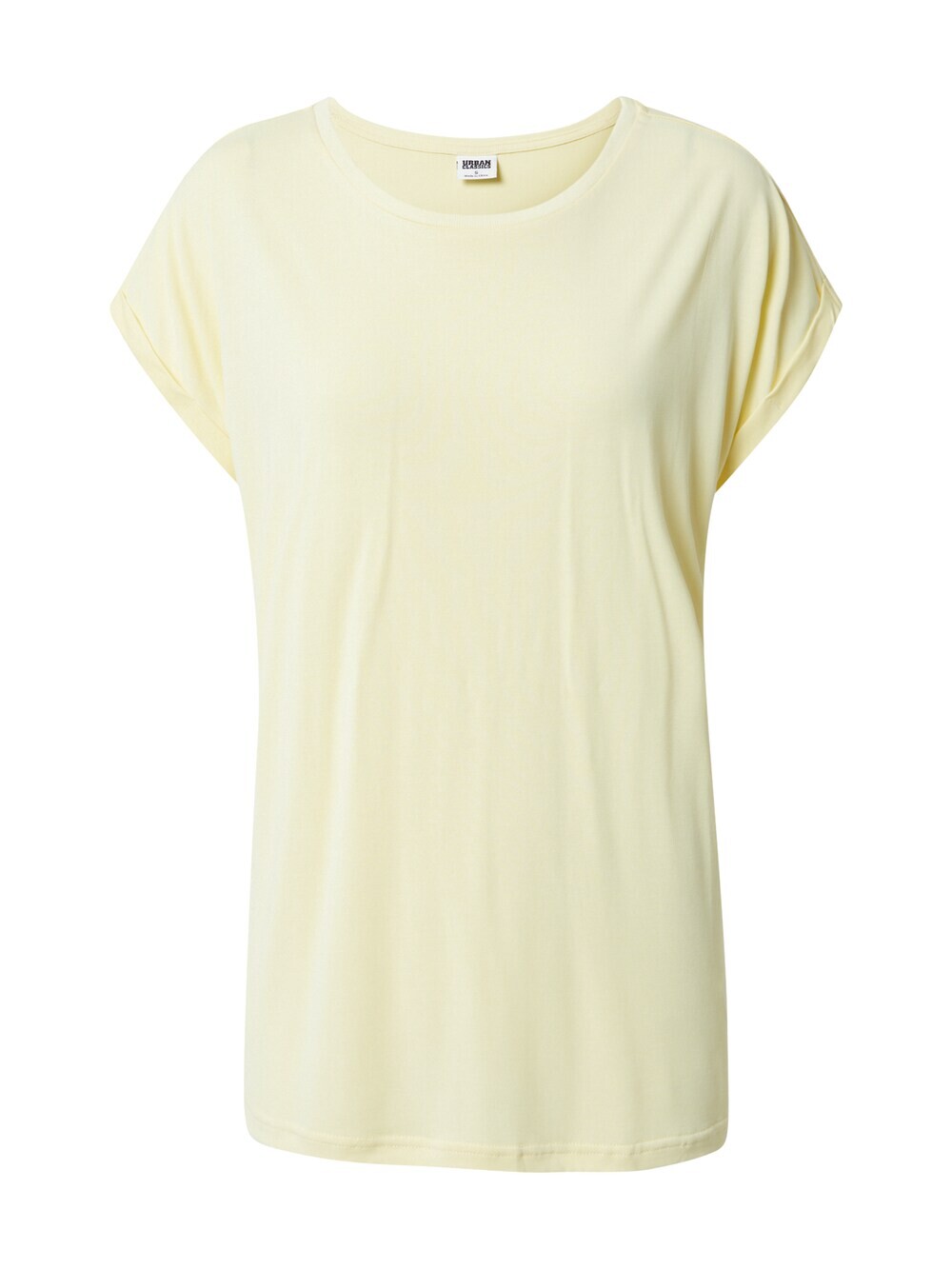 Рубашка Urban Classics, пастельно-желтый 
Рубашка Urban Classics, пастельно-желтый