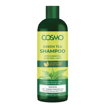 Шампунь Green Tea 480ml Cosmo Series
Шампунь Green Tea 480ml Cosmo Series