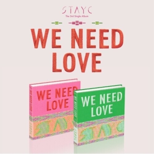 CD диск Stayc: We Need Love - incl. Photo Book, Fragrance Card, Circle Card + Poster 
CD диск Stayc: We Need Love - incl. Photo Book, Fragrance Card, Circle Card + Poster