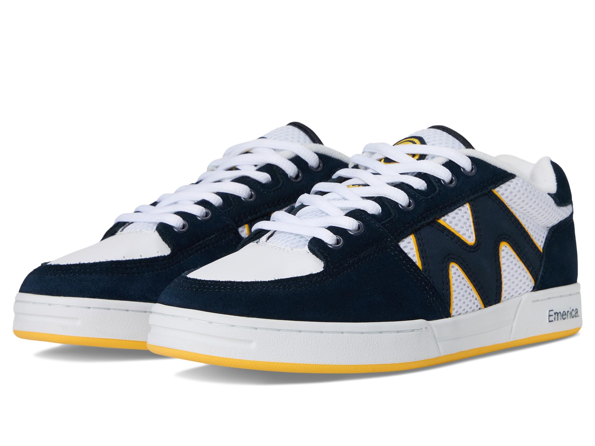 Кроссовки Emerica OG-1, цвет Navy/White/Yellow
Кроссовки Emerica OG-1, цвет Navy/White/Yellow