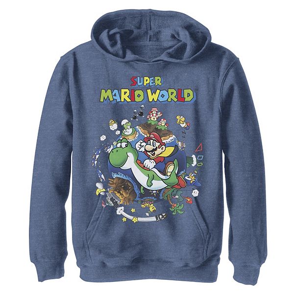 Детская толстовка с принтом super mario world yoshi & mario around the world Licensed Character
Детская толстовка с принтом super mario world yoshi & mario around the world Licensed Character