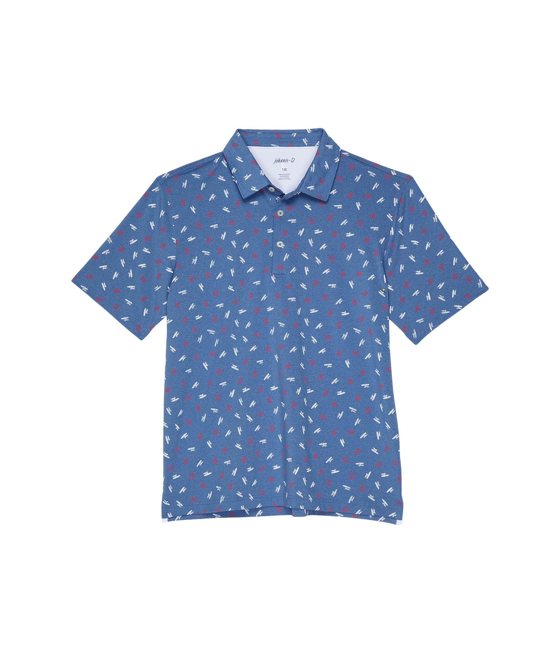 Поло johnnie-O Kids Jo Flag Performance Polo, Lake
Поло johnnie-O Kids Jo Flag Performance Polo, Lake