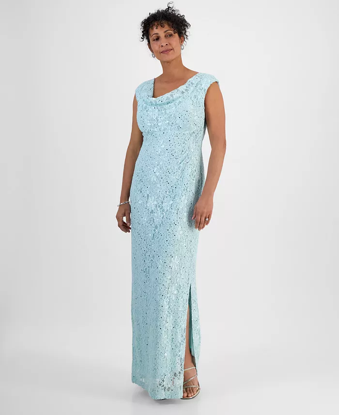 Блестящее кружевное платье с воротником-хомут Connected, зеленый
Блестящее кружевное платье с воротником-хомут Connected, зеленый