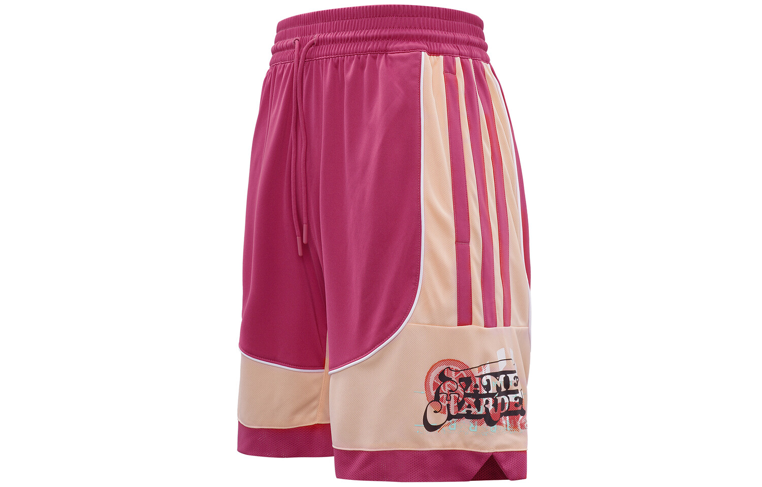 Adidas Мужские баскетбольные шорты, Розовый
Adidas Мужские баскетбольные шорты, Розовый