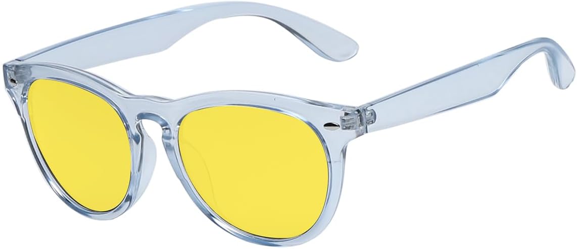 Очки ночного видения для вождения, поляризованные, с антибликовым покрытием, желтого цвета, солнцезащитные очки для вождения в ночное время, для мужчин и женщин Yogo Vision, Tansparent Light Blue
Очки ночного видения для вождения, поляризованные, с антибликовым покрытием, желтого цвета, солнцезащитные очки для вождения в ночное время, для мужчин и женщин Yogo Vision, Tansparent Light Blue