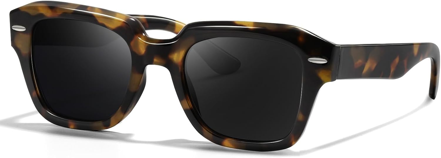 Поляризованные солнцезащитные очки для женщин, классический ретро-стиль, квадратная форма, солнцезащитные очки для женщин и мужчин, для вождения, рыбалки, с защитой от УФ-излучения Foliful, A2-bright Leopard Frame Grey
Поляризованные солнцезащитные очки для женщин, классический ретро-стиль, квадратная форма, солнцезащитные очки для женщин и мужчин, для вождения, рыбалки, с защитой от УФ-излучения Foliful, A2-bright Leopard Frame Grey