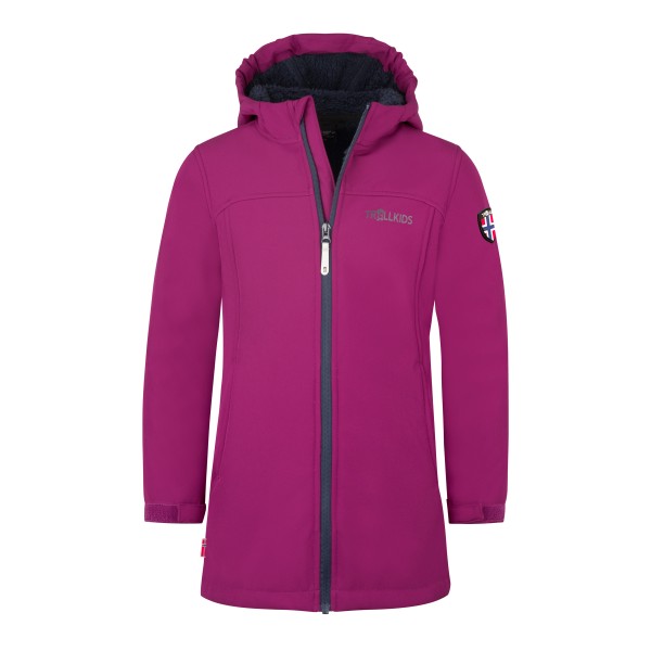Пальто Кристиансанда для девочек - куртка софтшелл Trollkids, мультиколор
Пальто Кристиансанда для девочек - куртка софтшелл Trollkids, мультиколор