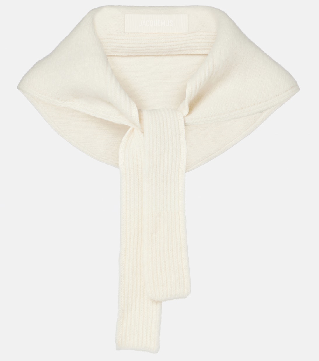 Шарф Gros Grain Jacquemus, Off-White
Шарф Gros Grain Jacquemus, Off-White