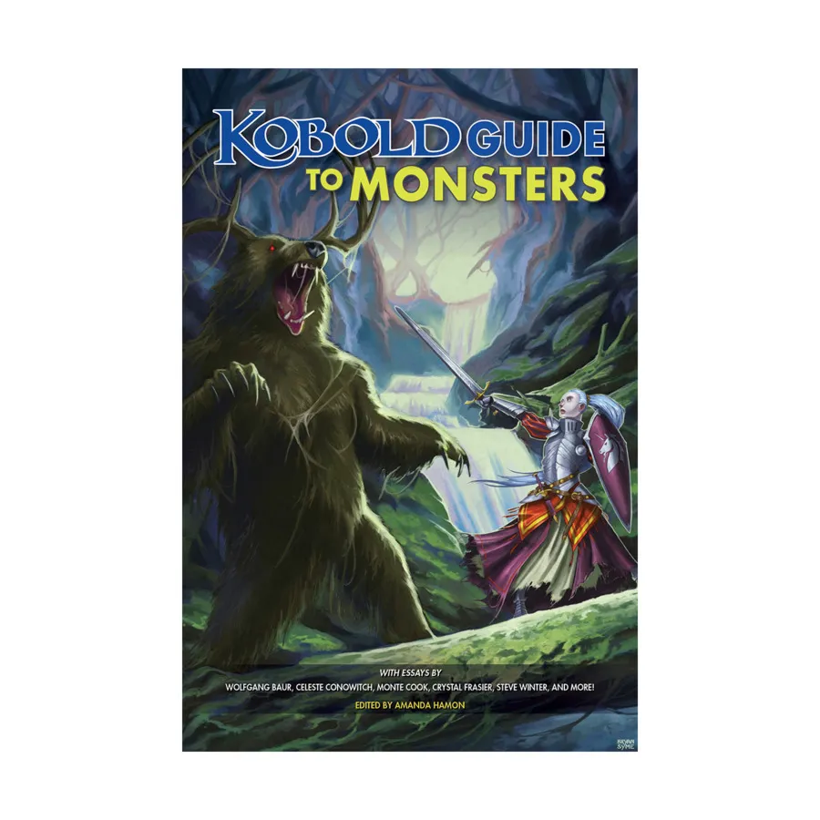 Kobold Guide to Monsters, Fantasy Supplements & Game Design Handbooks (Kobold Press), мягкая обложка
Kobold Guide to Monsters, Fantasy Supplements & Game Design Handbooks (Kobold Press), мягкая обложка