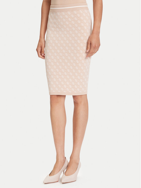 Юбка-Карандаш стандартный крой W4BD53 Z37K0 Guess, бежевый
Юбка-Карандаш стандартный крой W4BD53 Z37K0 Guess, бежевый