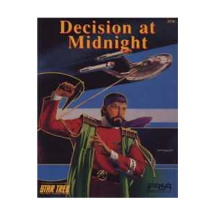 Модуль Decision at Midnight, Star Trek - Adventures (FASA)
Модуль Decision at Midnight, Star Trek - Adventures (FASA)