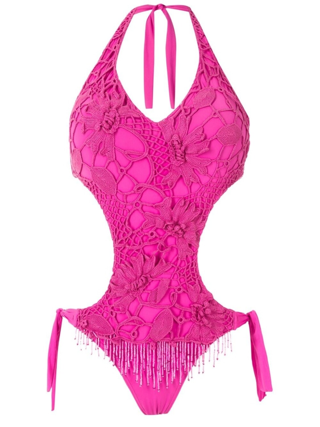 Купальник с вышивкой и вырезами Amir Slama, розовый
Купальник с вышивкой и вырезами Amir Slama, розовый