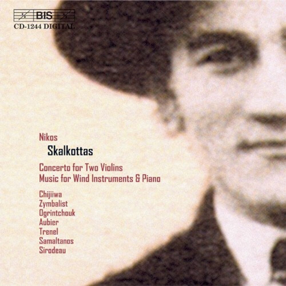 Диск CD Skalkottas: Concerto for Two Violins / Music for Wind Instruments & Piano - Nikos Skalkottas
Диск CD Skalkottas: Concerto for Two Violins / Music for Wind Instruments & Piano - Nikos Skalkottas