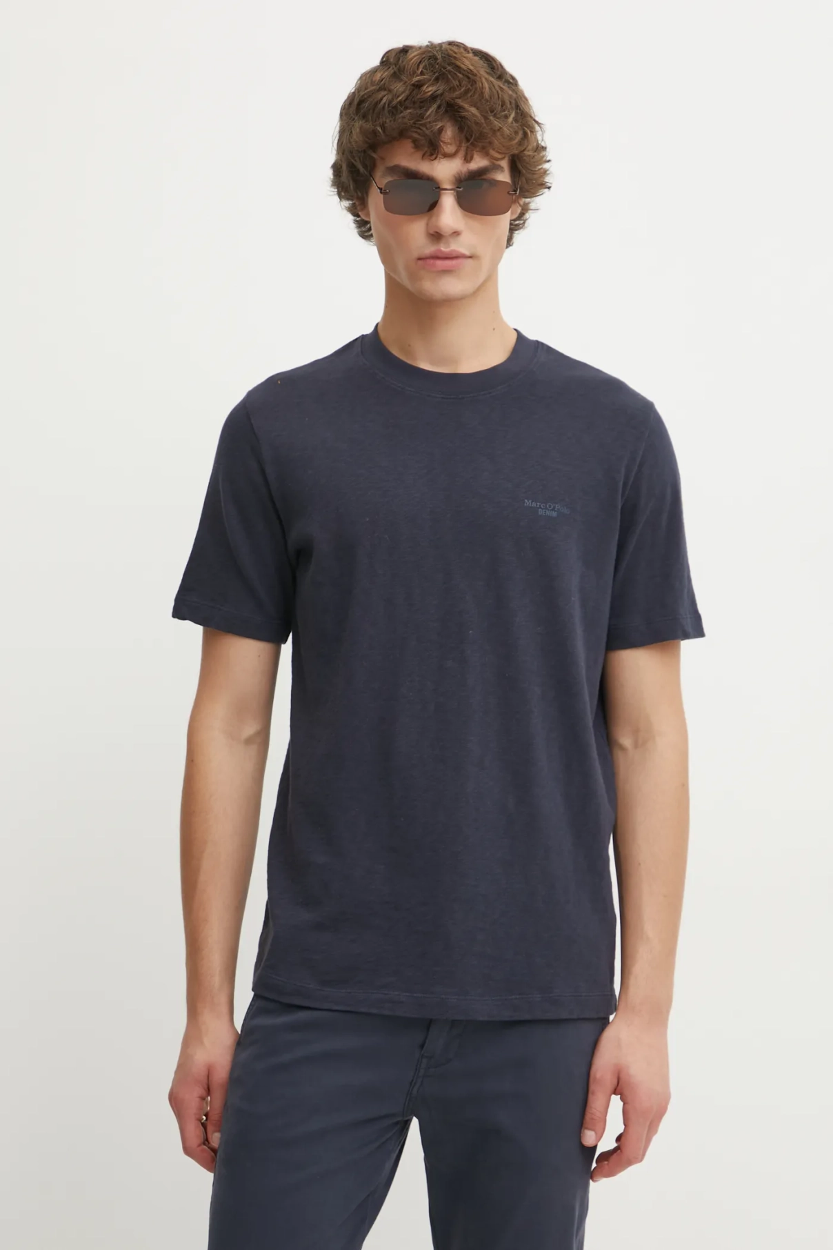 Хлопковая футболка Marc O'Polo, темно-синий
Хлопковая футболка Marc O'Polo, темно-синий
