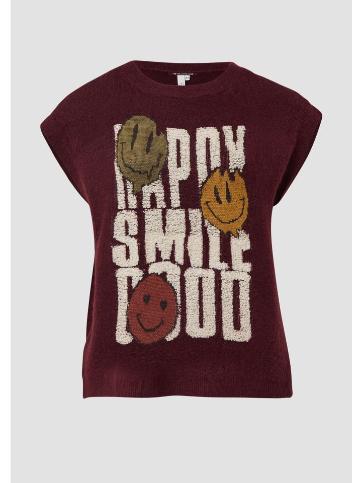 Вязаный свитер 39X0_bordeaux QS
Вязаный свитер 39X0_bordeaux QS