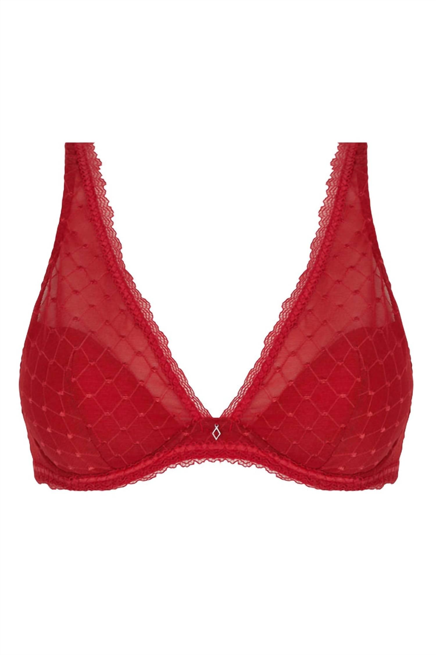 Женский бюстгальтер с мягкими чашками Demi Cup в вишнево-красном цвете Antigel Boudoir de Filles
Женский бюстгальтер с мягкими чашками Demi Cup в вишнево-красном цвете Antigel Boudoir de Filles