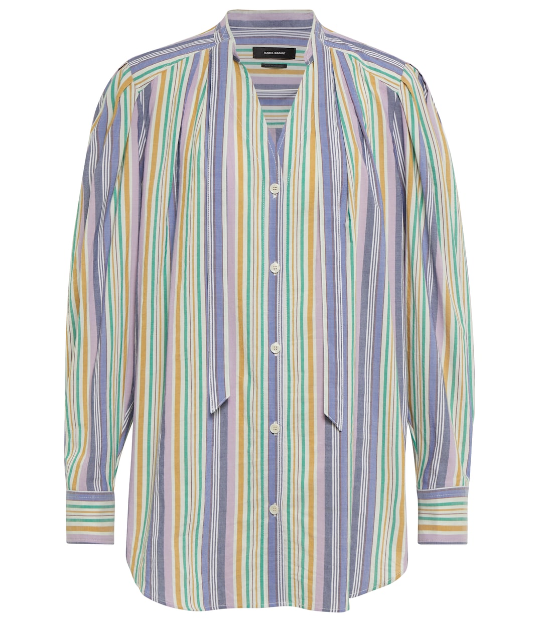 Полосатая хлопковая блузка Tiverna Isabel Marant, Lavender
Полосатая хлопковая блузка Tiverna Isabel Marant, Lavender