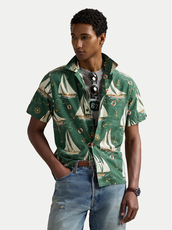 Рубашка classic fit 710971217001 Polo Ralph Lauren, зелёный
Рубашка classic fit 710971217001 Polo Ralph Lauren, зелёный