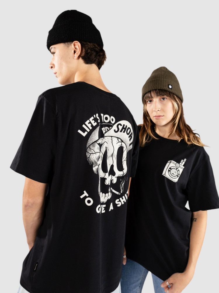 Футболка The Dudes Too Short Smokes T-Shirt, black
Футболка The Dudes Too Short Smokes T-Shirt, black