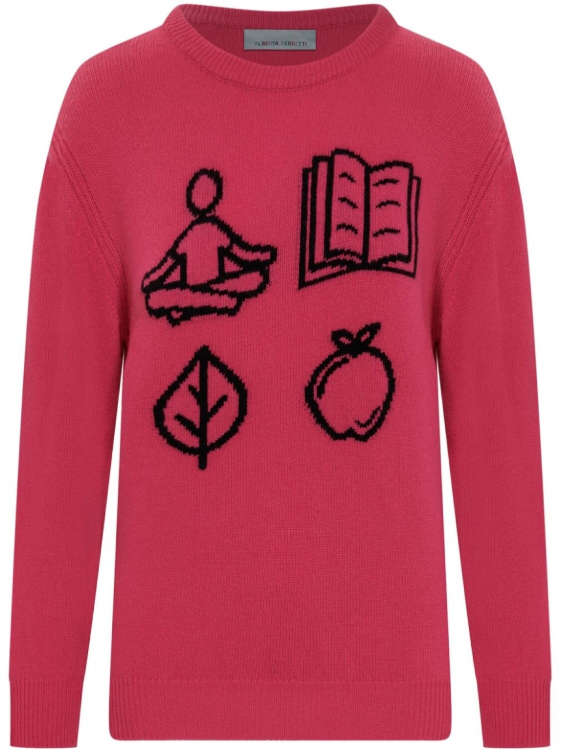 Вышитый джемпер Alberta Ferretti, розовый
Вышитый джемпер Alberta Ferretti, розовый
