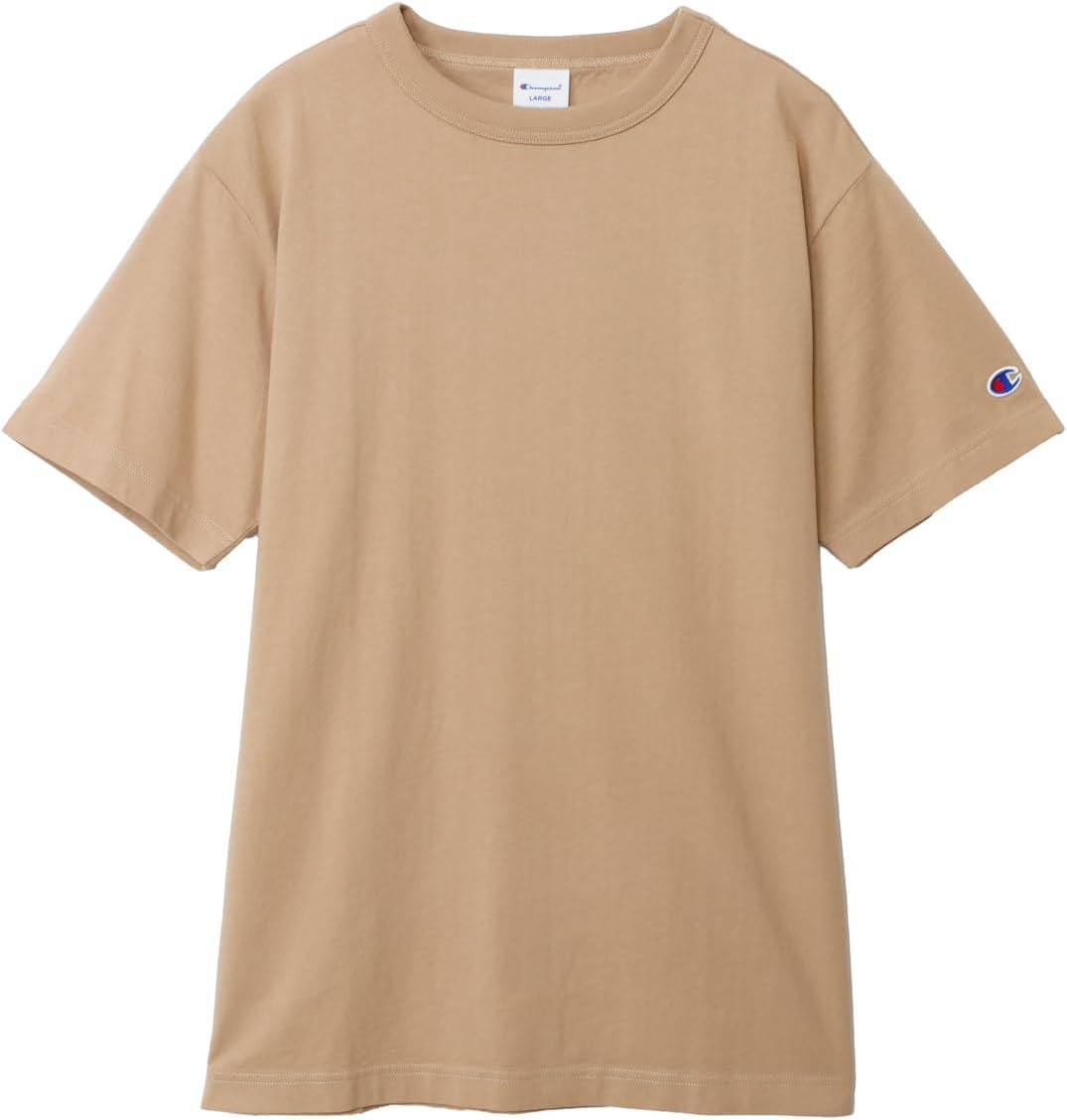 Мужская базовая футболка Champion C8-Z312Z из 100% хлопка с коротким рукавом и круглым вырезом, песочный
Мужская базовая футболка Champion C8-Z312Z из 100% хлопка с коротким рукавом и круглым вырезом, песочный