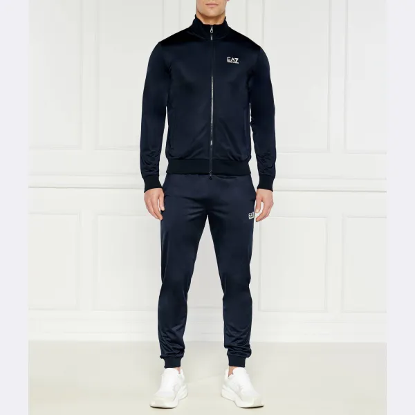 Спортивный костюм приталенного кроя Ea7, синий
Спортивный костюм приталенного кроя Ea7, синий