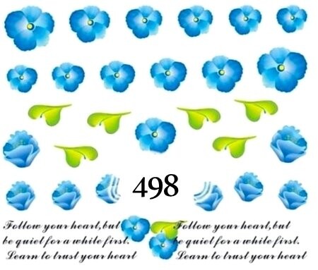 Водные наклейки для ногтей - №498, Raisin
Водные наклейки для ногтей - №498, Raisin