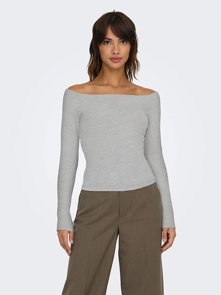 Лонгслив ONLY, серый
Лонгслив ONLY, серый