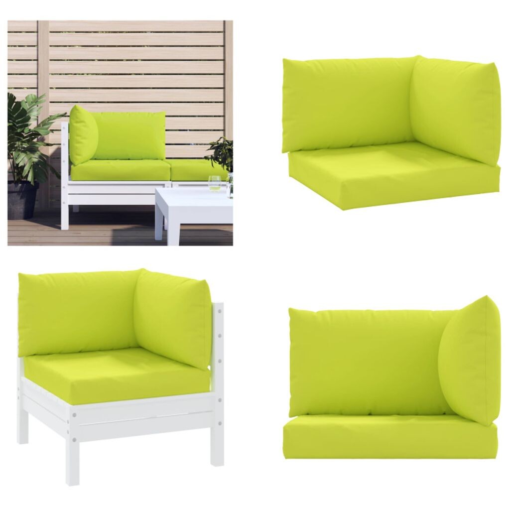 Подушка vidaXL 3 шт. Ткань Оксфорд светло-зеленого цвета - подушка поддона - подушка поддона - подушка поддона - подушка., зеленый 
Подушка vidaXL 3 шт. Ткань Оксфорд светло-зеленого цвета - подушка поддона - подушка поддона - подушка поддона - подушка., зеленый