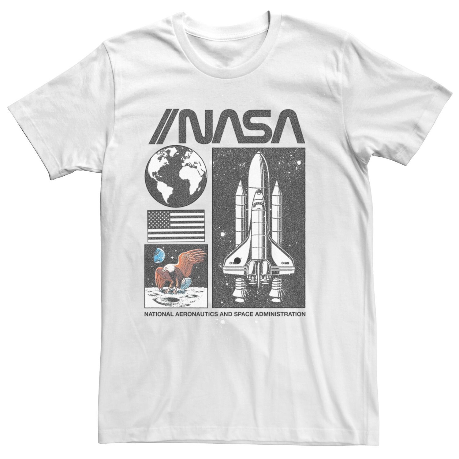 Мужская футболка с портретами и коллажами НАСА Licensed Character
Мужская футболка с портретами и коллажами НАСА Licensed Character