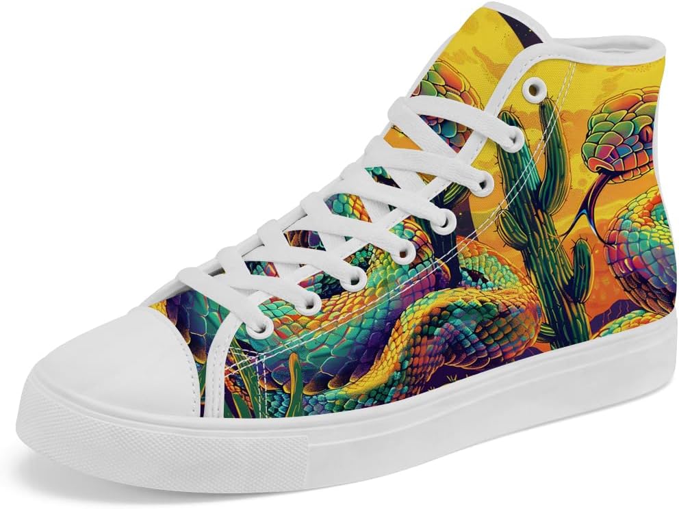 Кеды Chebing Snake высокие на шнуровке из холщовой ткани, повседневная обувь для мужчин и женщин, зеленый
Кеды Chebing Snake высокие на шнуровке из холщовой ткани, повседневная обувь для мужчин и женщин, зеленый