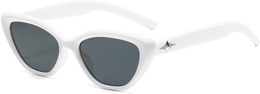 Модные солнцезащитные очки «кошачий глаз» для женщин и мужчин, классические ретро-солнцезащитные очки для женщин, солнцезащитный козырек, солнцезащитные очки UV400 KTUCN, White
Модные солнцезащитные очки «кошачий глаз» для женщин и мужчин, классические ретро-солнцезащитные очки для женщин, солнцезащитный козырек, солнцезащитные очки UV400 KTUCN, White