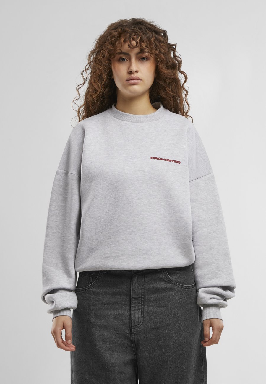 Толстовка PROHIBITED CREW NECK, Grey Melange/Mottled Grey
Толстовка PROHIBITED CREW NECK, Grey Melange/Mottled Grey