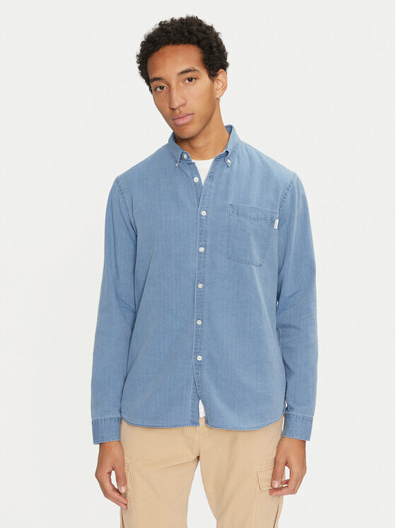 Джинсовая рубашка обычного кроя Pepe Jeans, синий
Джинсовая рубашка обычного кроя Pepe Jeans, синий