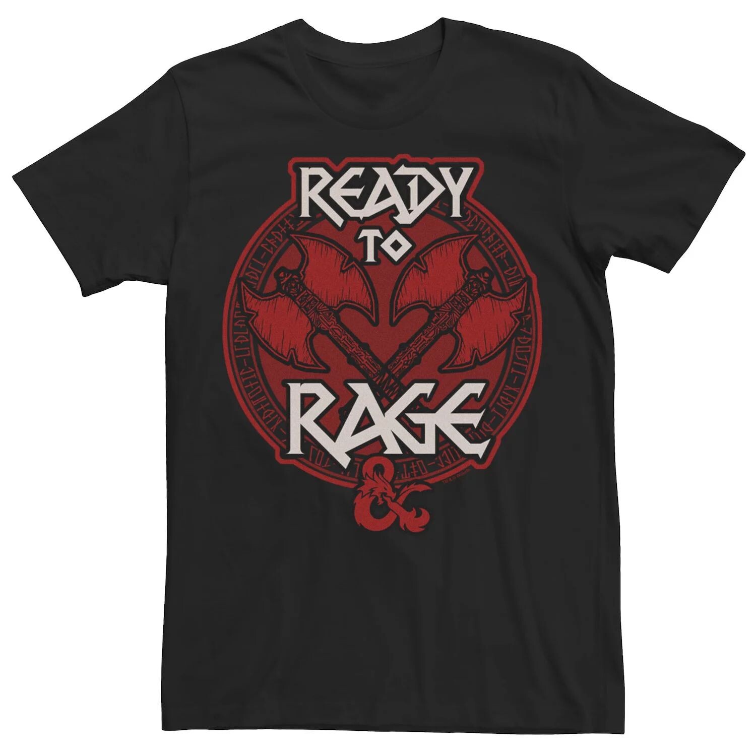 Мужская футболка Dungeons & Dragons Ready To Rage со скрещенным топором Licensed Character
Мужская футболка Dungeons & Dragons Ready To Rage со скрещенным топором Licensed Character