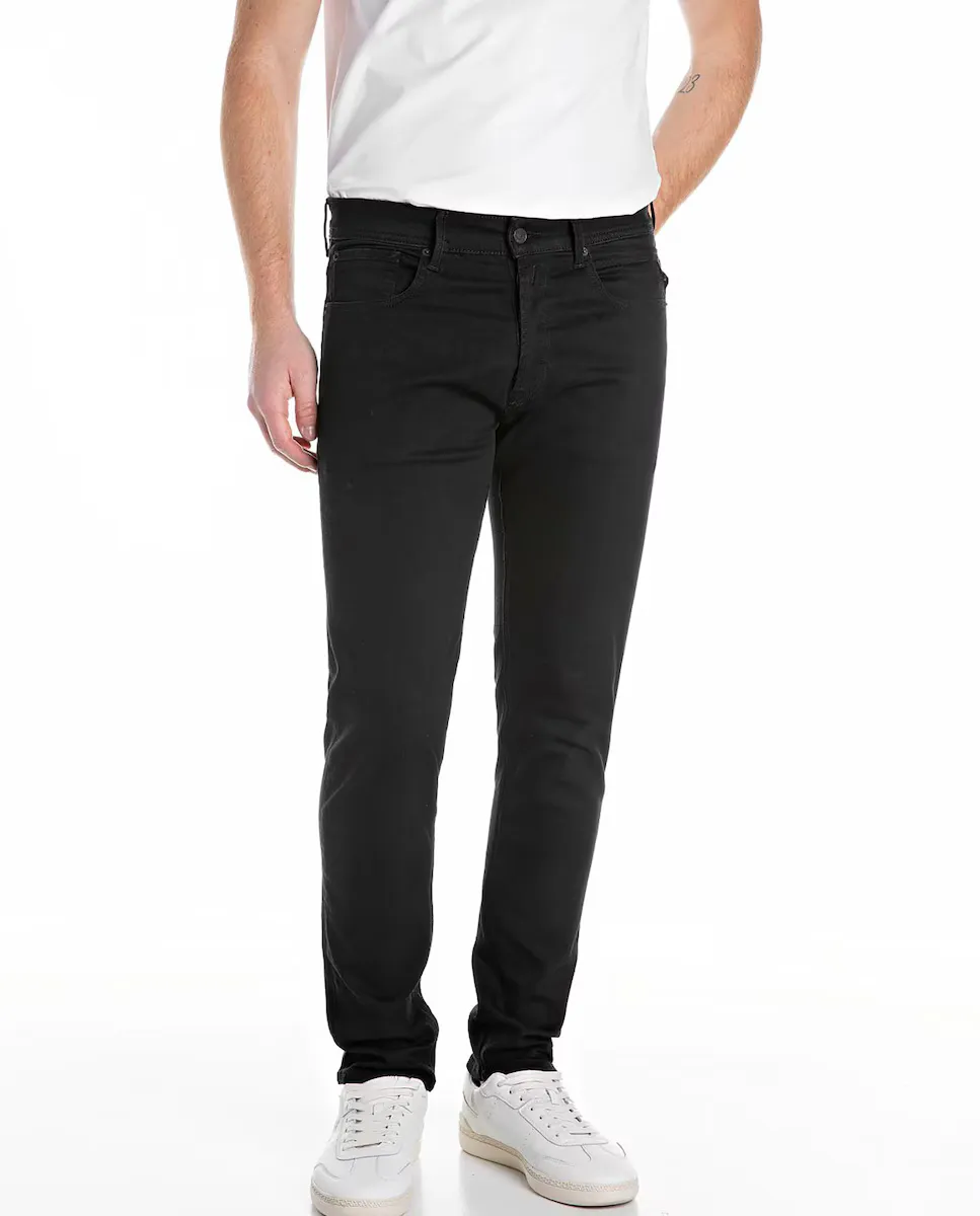 Мужские джинсы Vaquero классического кроя с карманами Replay, черный
Мужские джинсы Vaquero классического кроя с карманами Replay, черный