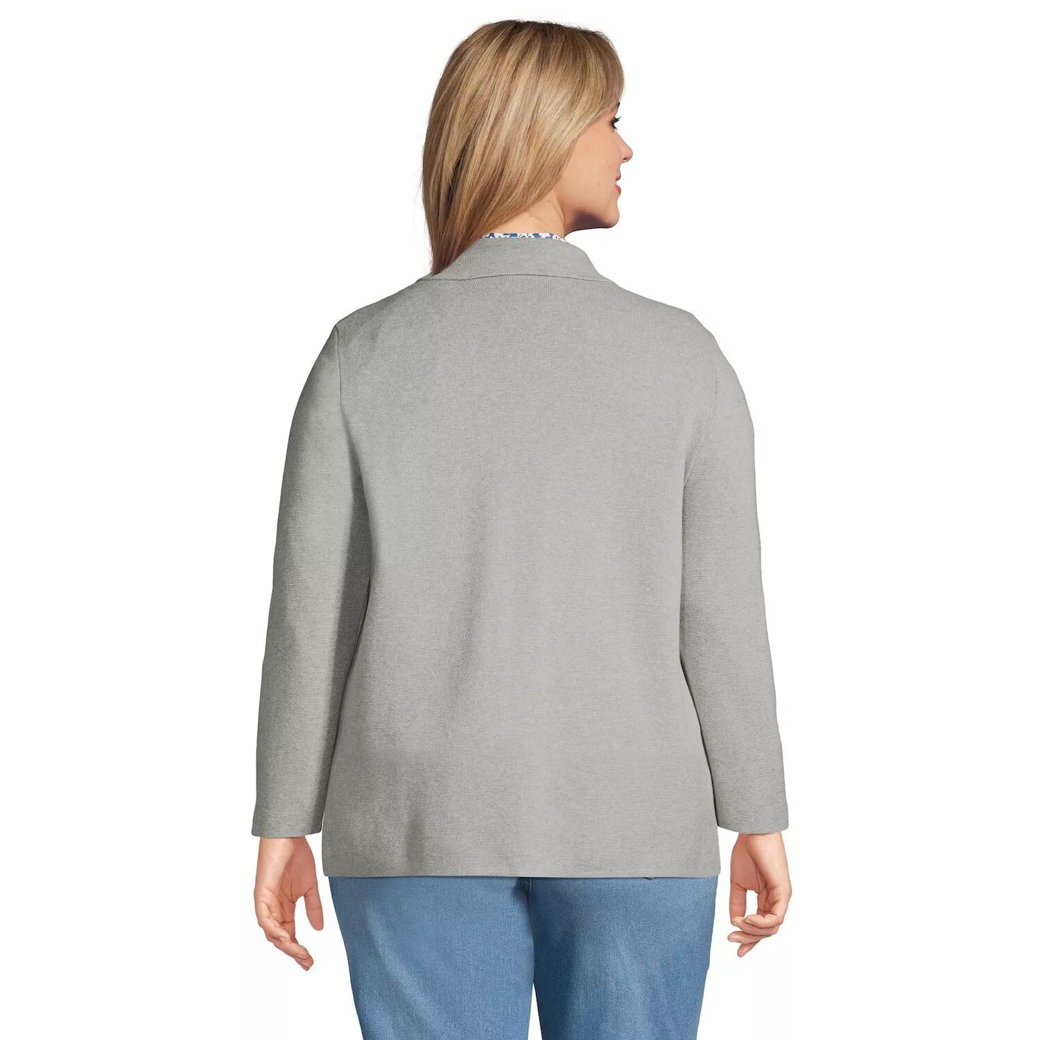 Большой размер - Блейзер-свитер Lands' End Lands' End, черный
Большой размер - Блейзер-свитер Lands' End Lands' End, черный