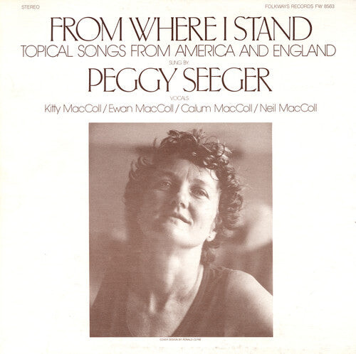 CD диск Seeger, Peggy: From Where I Stand: Topical Songs from America
CD диск Seeger, Peggy: From Where I Stand: Topical Songs from America