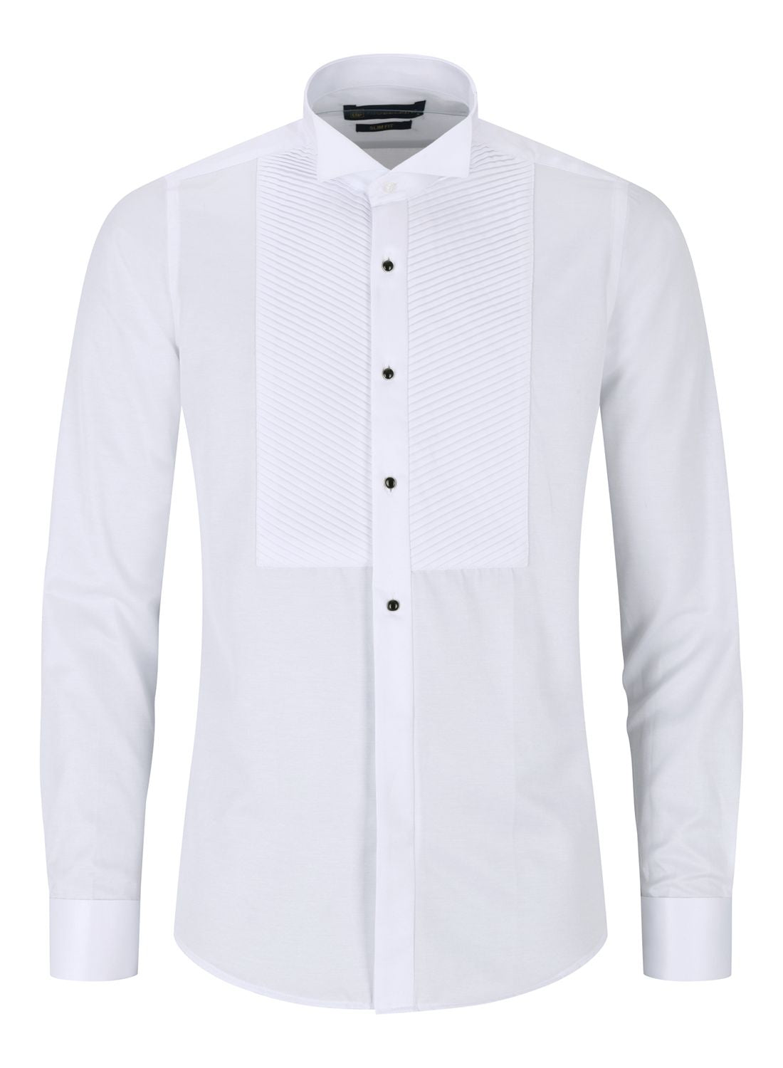 Белая хлопковая рубашка с двойными манжетами TruClothing
Белая хлопковая рубашка с двойными манжетами TruClothing