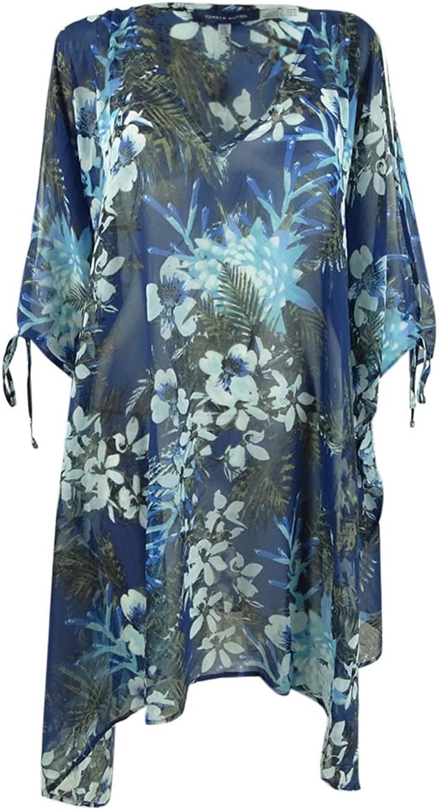 Женская пляжная накидка-кафтан Tommy Hilfiger с открытыми плечами, Navy
Женская пляжная накидка-кафтан Tommy Hilfiger с открытыми плечами, Navy