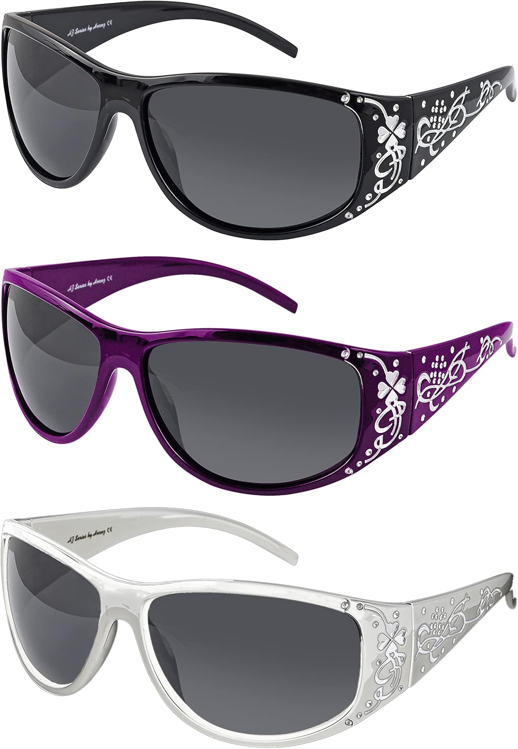 Поляризованные солнцезащитные очки для женщин - Премиальные модные солнцезащитные очки - Стильные дизайнерские солнцезащитные очки серии HZ для женщин Hornz, Three Pack
Поляризованные солнцезащитные очки для женщин - Премиальные модные солнцезащитные очки - Стильные дизайнерские солнцезащитные очки серии HZ для женщин Hornz, Three Pack