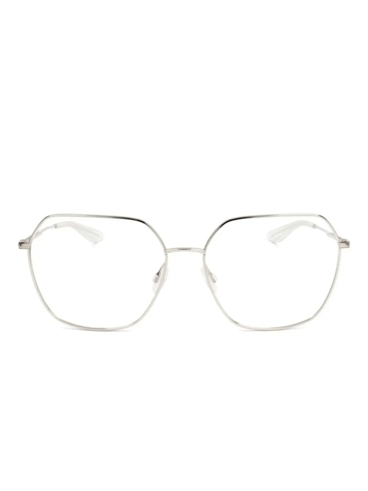 Очки Barton Perreira в большой оправе, серебряный 
Очки Barton Perreira в большой оправе, серебряный