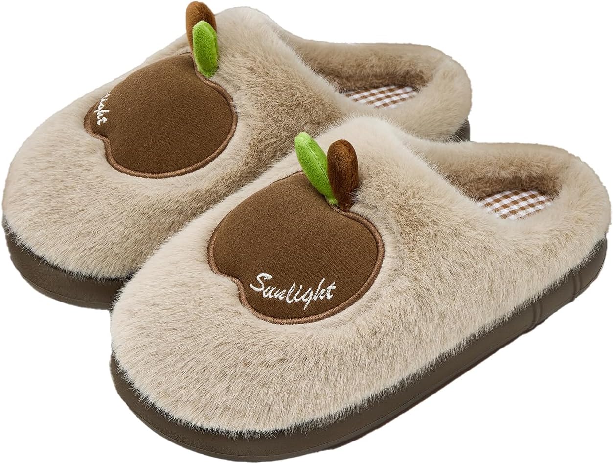 Пушистые тапочки с флисовой подкладкой для женщин и мужчин, теплые зимние тапочки, уютные домашние ботинки для пары Yafirgeer, коричневый
Пушистые тапочки с флисовой подкладкой для женщин и мужчин, теплые зимние тапочки, уютные домашние ботинки для пары Yafirgeer, коричневый