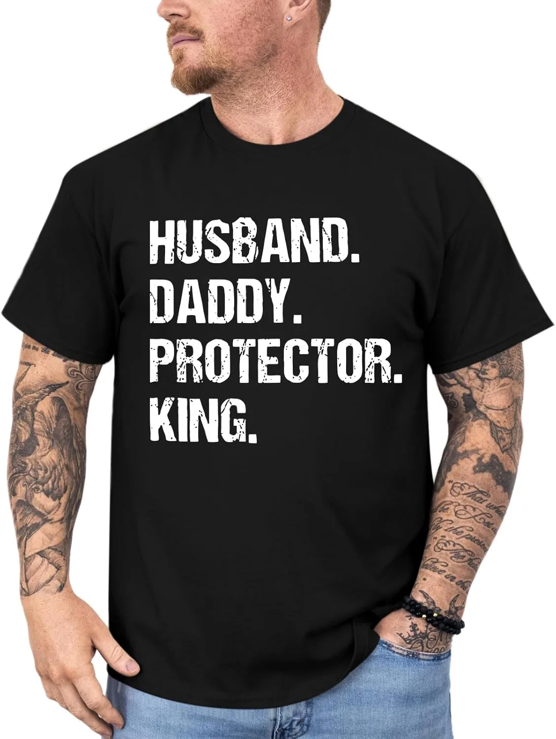 Футболка для папы с принтом "Король и защитник" Cayxatiu
Футболка для папы с принтом "Король и защитник" Cayxatiu