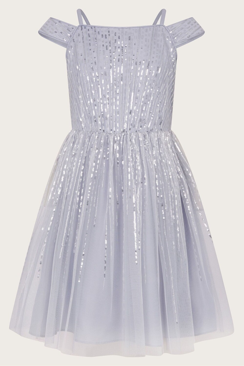 Платье для выпускного вечера Sadie с пайетками Monsoon, серебряный
Платье для выпускного вечера Sadie с пайетками Monsoon, серебряный