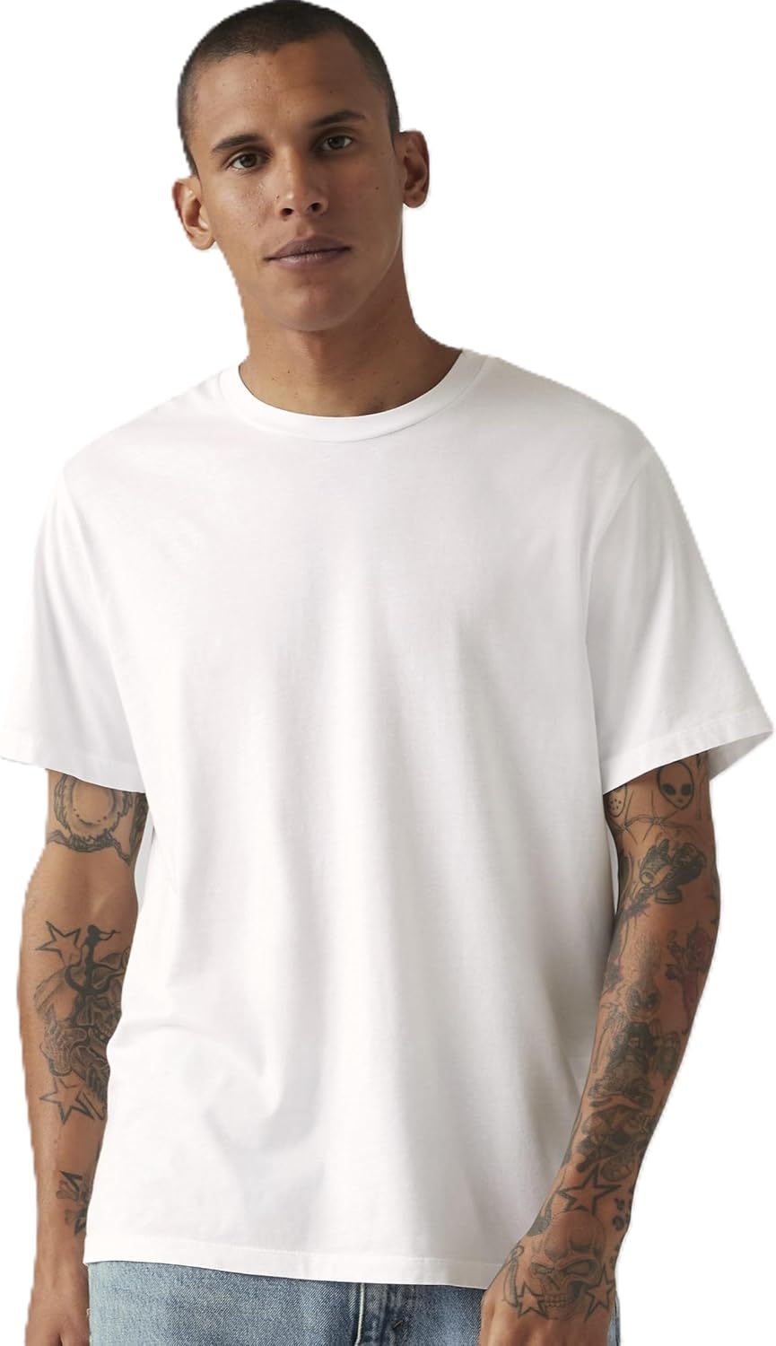 Мужская футболка Levi's стандартного кроя с коротким рукавом, белый
Мужская футболка Levi's стандартного кроя с коротким рукавом, белый